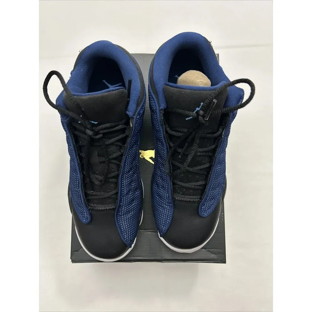 Nike Men 6.5 AIR JORDAN‎ 13 Retro Low BG BLUE BLACK 2932